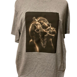 J & E D | Men | Black Love T-Shirt Custom Made