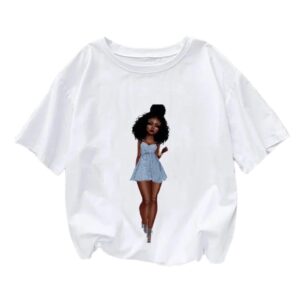J & E D | Women | Afro Girl T-Shirt