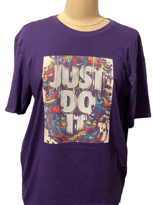 J & E D | Men | Just Do It T-Shirt Custom Made