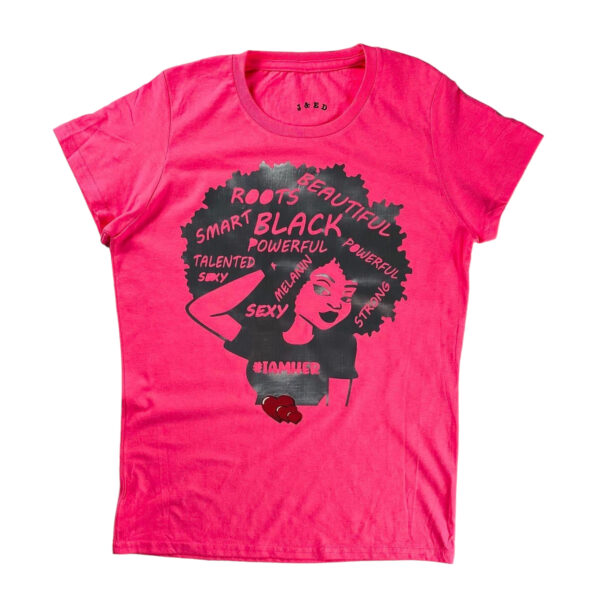 J & E D | Women | Afro Girl T-Shirt