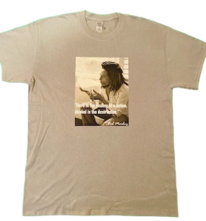 J & E D | Men | Bob Marley T-Shirt Custom Made