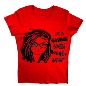 J & E D | Women | I'm a Savage Rasta Girl T-Shirt