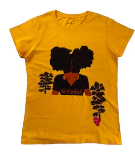 J & E D | Women | Afro Girl | T-Shirt