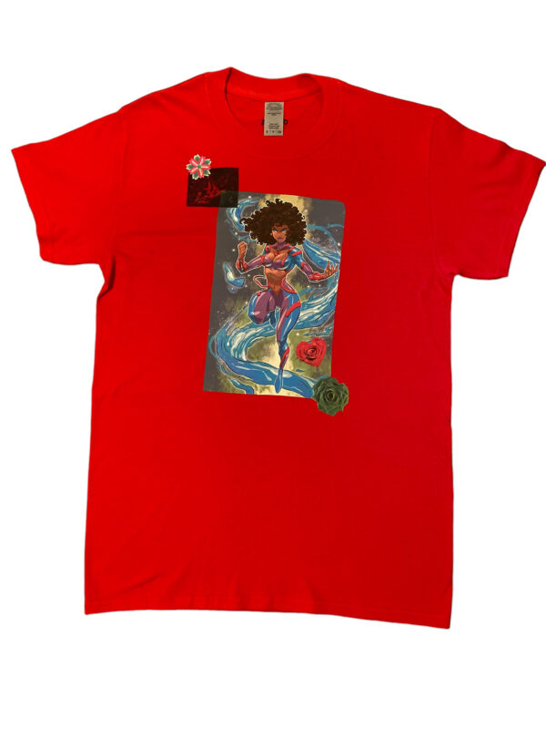 J & E D | Women | Super Hero T-Shirt Custom Made