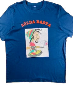 J & E D | Men | Zoe Designs | Sòlda Rasta T-Shirt Custom Made