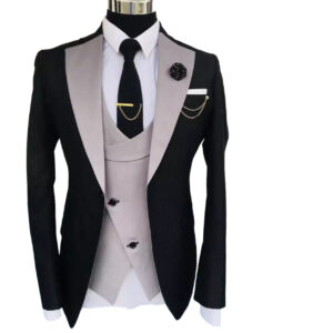 J & E D | Men Closure Collar Slim Fit Wedding Business Suits